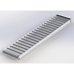 UNEX Manufacturing - Gravity Conveyors Roller Style: Roller Shape: Round - Industrial Tool & Supply