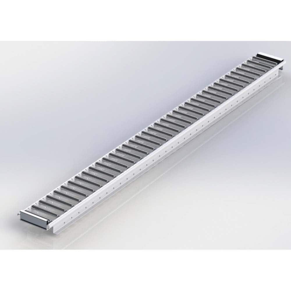 UNEX Manufacturing - Gravity Conveyors Roller Style: Roller Shape: Round - Industrial Tool & Supply