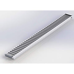 UNEX Manufacturing - Gravity Conveyors Roller Style: Roller Shape: Round - Industrial Tool & Supply