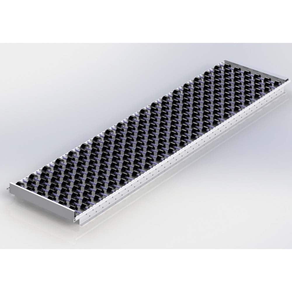 UNEX Manufacturing - Gravity Conveyors Roller Style: Skatewheel Shape: Round - Industrial Tool & Supply
