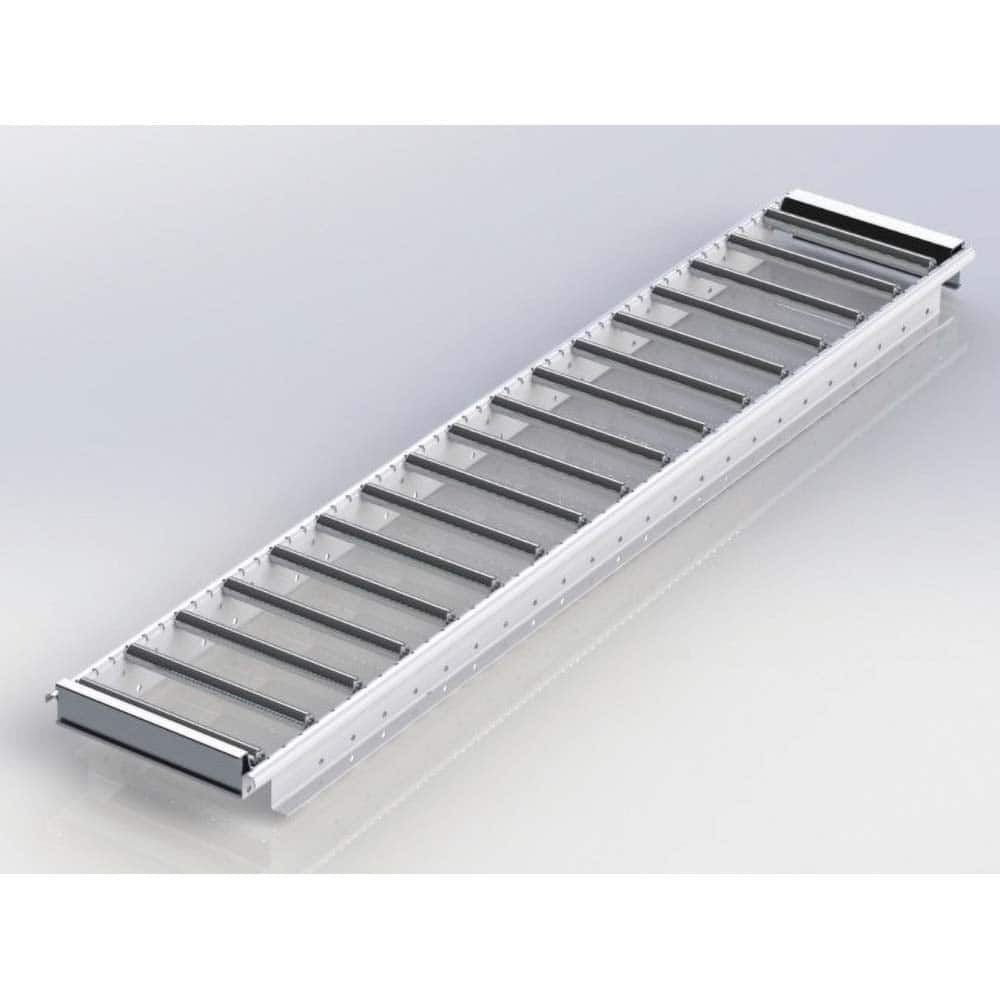 UNEX Manufacturing - Gravity Conveyors Roller Style: Roller Shape: Round - Industrial Tool & Supply