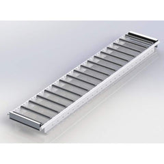 UNEX Manufacturing - Gravity Conveyors Roller Style: Roller Shape: Round - Industrial Tool & Supply