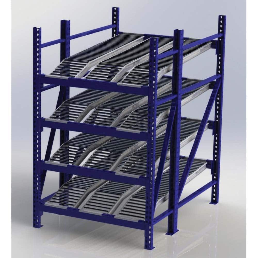UNEX Manufacturing - Steel Shelving Type: Starter Unit Load Capacity (Lb.): 2000.000 - Industrial Tool & Supply