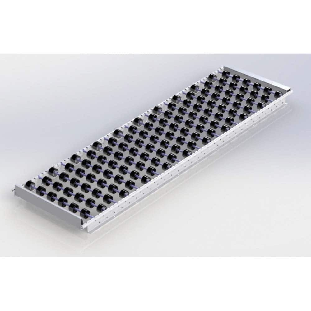 UNEX Manufacturing - Gravity Conveyors Roller Style: Skatewheel Shape: Round - Industrial Tool & Supply