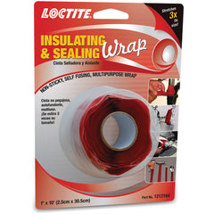 Insulating and Sealing Wrap 1″ × 10 feet Red - Industrial Tool & Supply