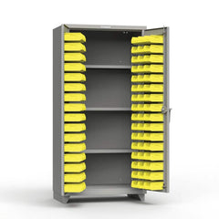 Strong Hold - Small Parts Cabinets Type: Bin Width (Inch): 36 - Industrial Tool & Supply