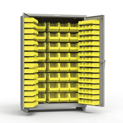 Strong Hold - Small Parts Cabinets Type: Bin Width (Inch): 48 - Industrial Tool & Supply