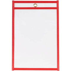 Value Collection - Document Protectors Type: Job Ticket Holder Width (Inch): 6 - Industrial Tool & Supply