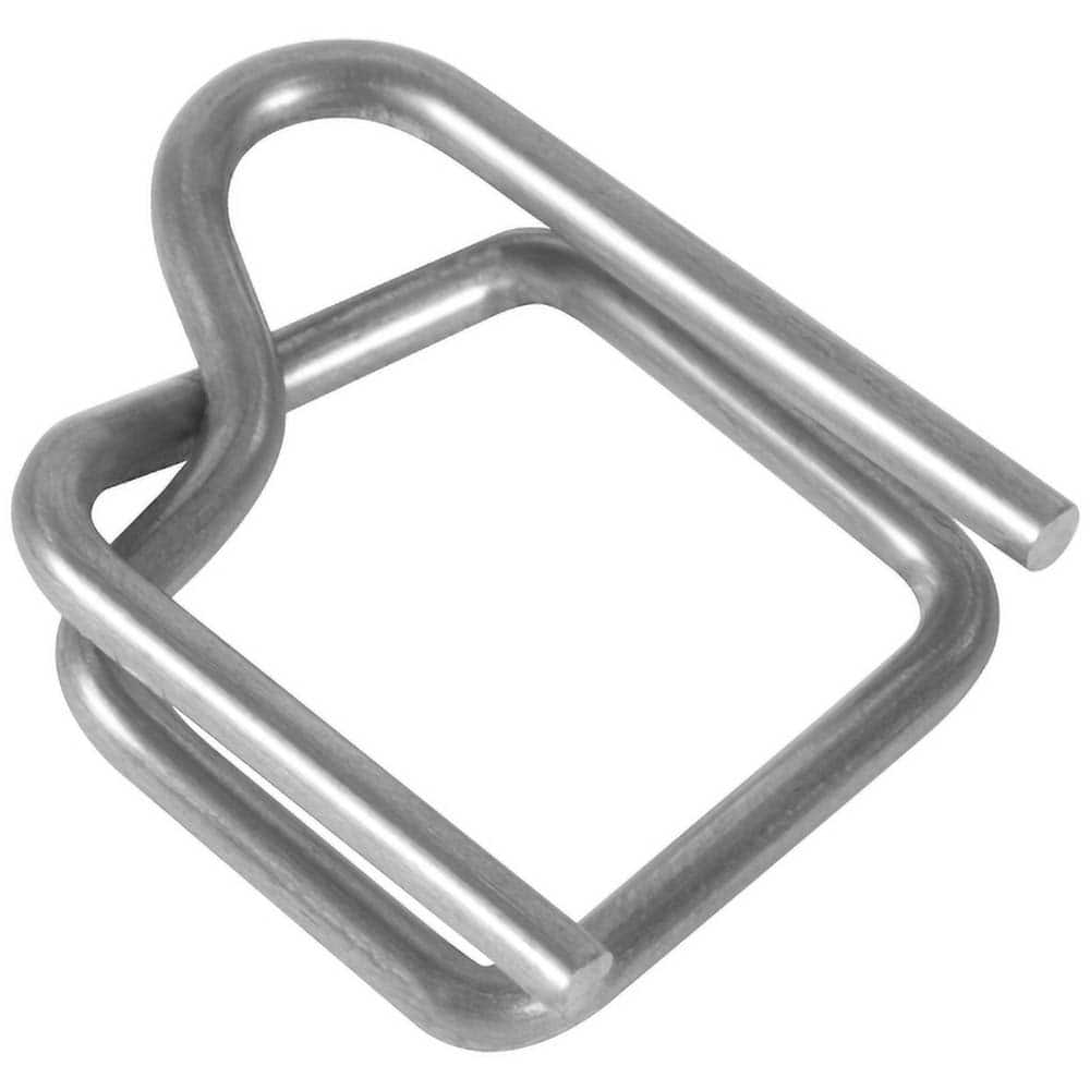 Value Collection - Strapping Seals & Buckles Type: Poly Strapping Buckles Width (Inch): 1/2 - Industrial Tool & Supply