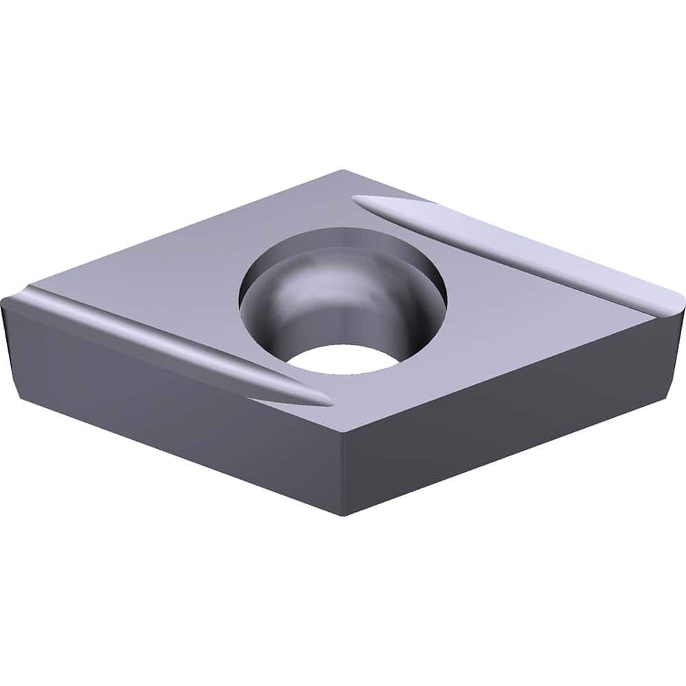 DCGT32.51RFX-AC5015S Carbide Turning Insert Absotech Bronze Finish, 0.4567″ Long, 3/8″ Inscribed Circle, 0.0157″ Corner Radius, 0.1563″ Thick, 55° Included Angle, Series AC5000S