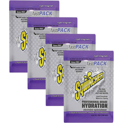 Sqwincher - 4 Boxes of (50), 0.6 oz Pack of Grape Activity Drink - Industrial Tool & Supply