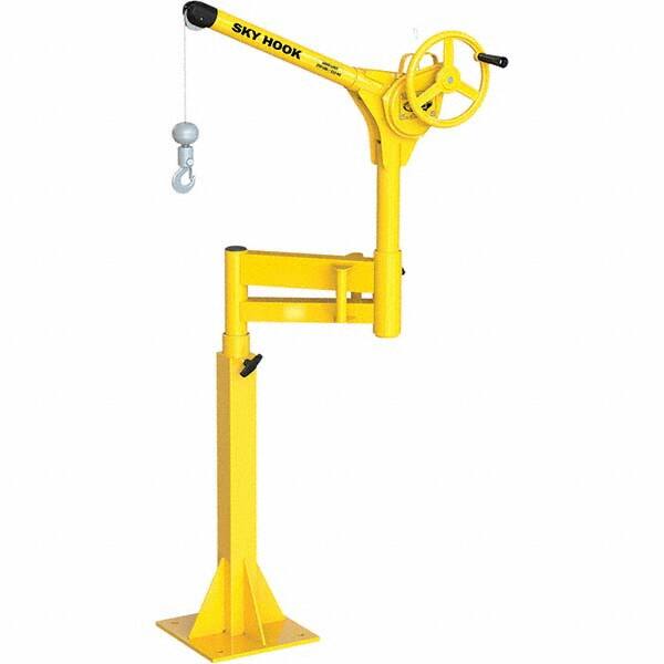 Sky Hook - 500 Lb Steel Lifting Hook Crane - Industrial Tool & Supply
