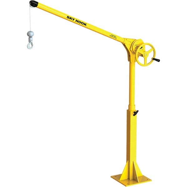 Sky Hook - 500 Lb Steel Lifting Hook Crane - Industrial Tool & Supply