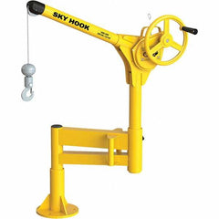Sky Hook - 500 Lb Steel Lifting Hook Crane - Industrial Tool & Supply