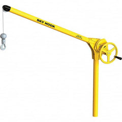 Sky Hook - 500 Lb Steel Lifting Hook Crane - Industrial Tool & Supply