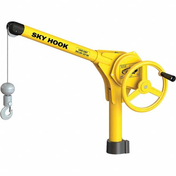 Sky Hook - 500 Lb Steel Lifting Hook Crane - Industrial Tool & Supply