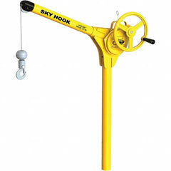 Sky Hook - 500 Lb Steel Lifting Hook Crane - Industrial Tool & Supply