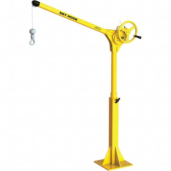Sky Hook - 500 Lb Steel Lifting Hook Crane - Industrial Tool & Supply