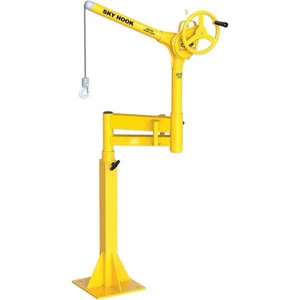 Sky Hook - 500 Lb Steel Lifting Hook Crane - Industrial Tool & Supply