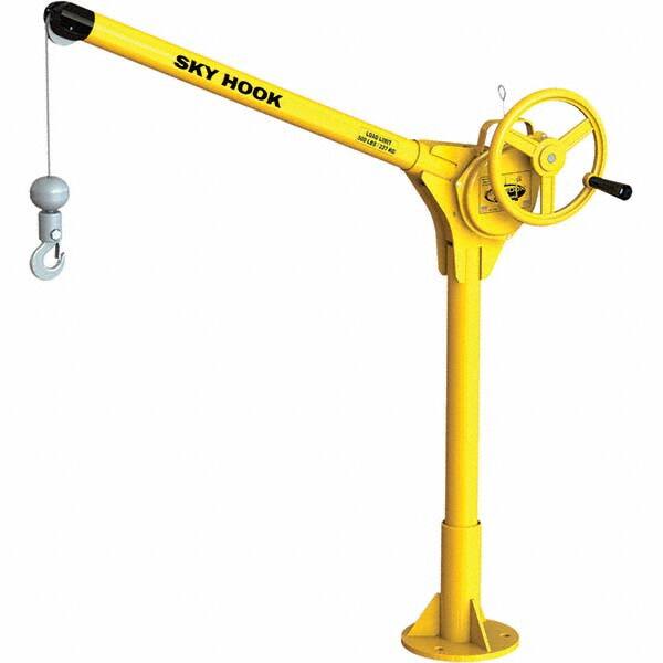 Sky Hook - 500 Lb Steel Lifting Hook Crane - Industrial Tool & Supply