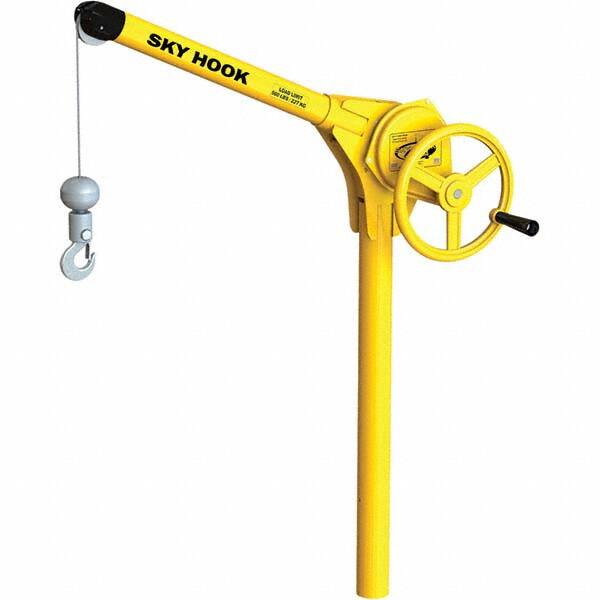 Sky Hook - 500 Lb Steel Lifting Hook Crane - Industrial Tool & Supply