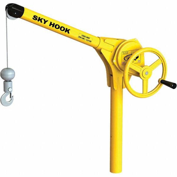 Sky Hook - 250 Lb Steel Lifting Hook Crane - Industrial Tool & Supply