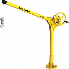 Sky Hook - 500 Lb Steel Lifting Hook Crane - Industrial Tool & Supply