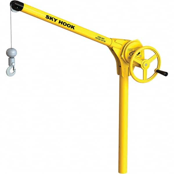 Sky Hook - 500 Lb Steel Lifting Hook Crane - Industrial Tool & Supply