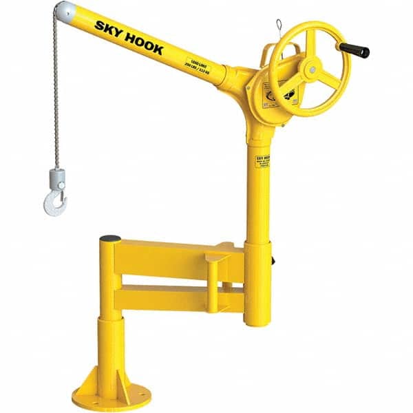 Sky Hook - 500 Lb Steel Lifting Hook Crane - Industrial Tool & Supply