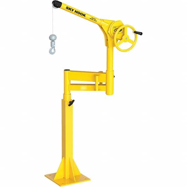 Sky Hook - 500 Lb Steel Lifting Hook Crane - Industrial Tool & Supply