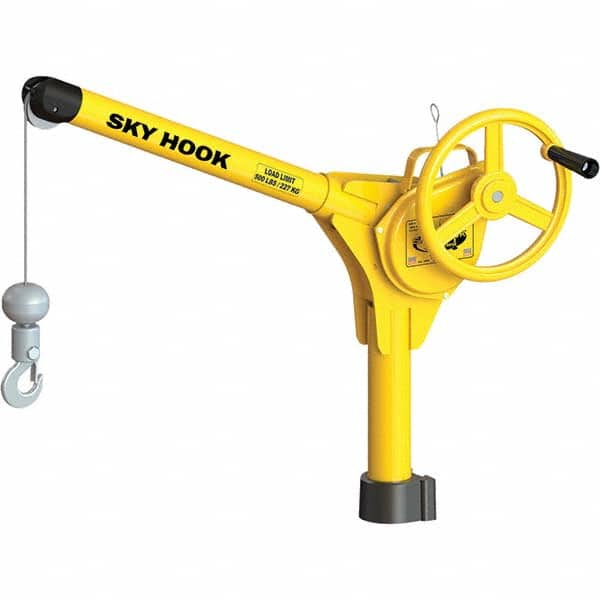 Sky Hook - 500 Lb Steel Lifting Hook Crane - Industrial Tool & Supply