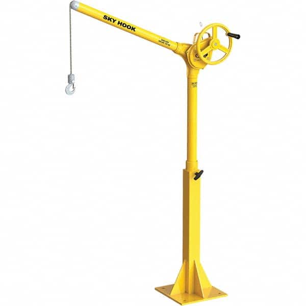 Sky Hook - 500 Lb Steel Lifting Hook Crane - Industrial Tool & Supply
