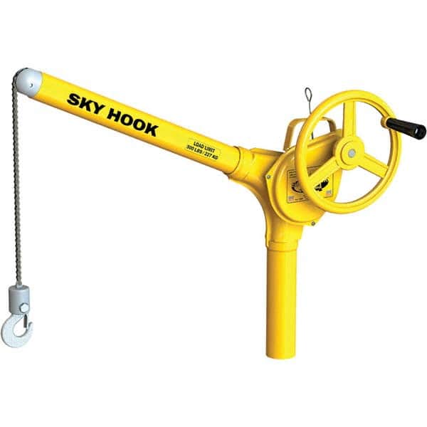 Sky Hook - 500 Lb Steel Lifting Hook Crane - Industrial Tool & Supply