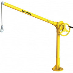Sky Hook - 500 Lb Steel Lifting Hook Crane - Industrial Tool & Supply
