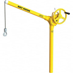 Sky Hook - 500 Lb Steel Lifting Hook Crane - Industrial Tool & Supply