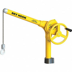 Sky Hook - 500 Lb Steel Lifting Hook Crane - Industrial Tool & Supply
