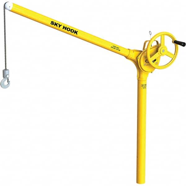 Sky Hook - 500 Lb Steel Lifting Hook Crane - Industrial Tool & Supply