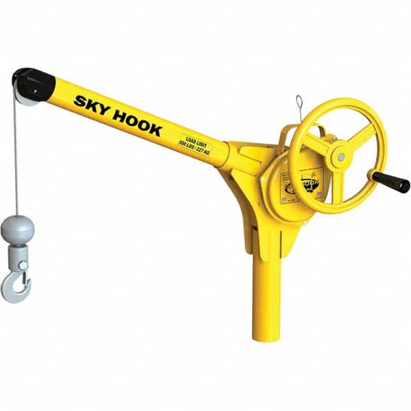 Sky Hook - 500 Lb Steel Lifting Hook Crane - Industrial Tool & Supply