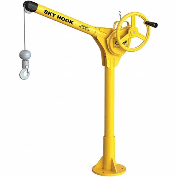 Sky Hook - 500 Lb Steel Lifting Hook Crane - Industrial Tool & Supply