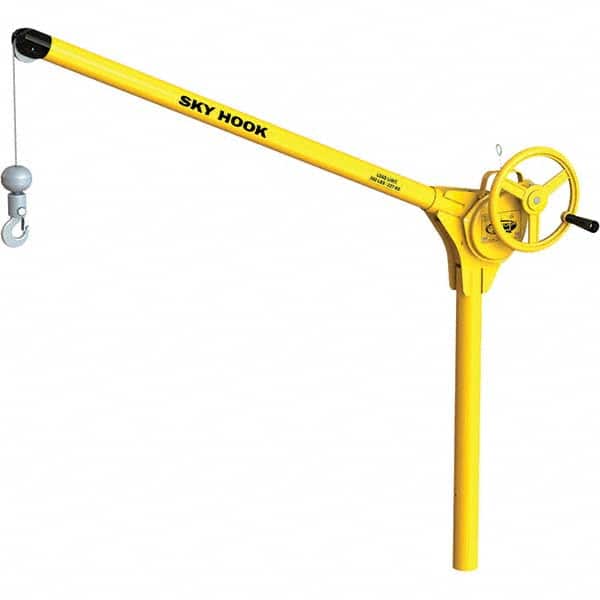 Sky Hook - 500 Lb Steel Lifting Hook Crane - Industrial Tool & Supply