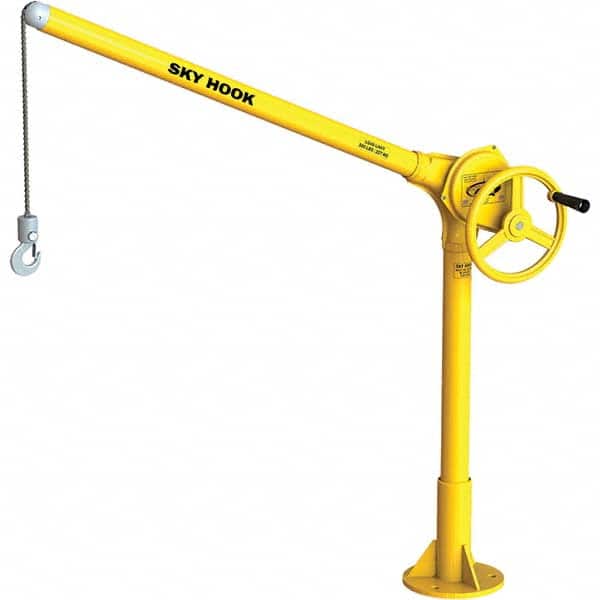 Sky Hook - 500 Lb Steel Lifting Hook Crane - Industrial Tool & Supply