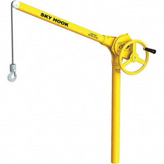 Sky Hook - 500 Lb Steel Lifting Hook Crane - Industrial Tool & Supply