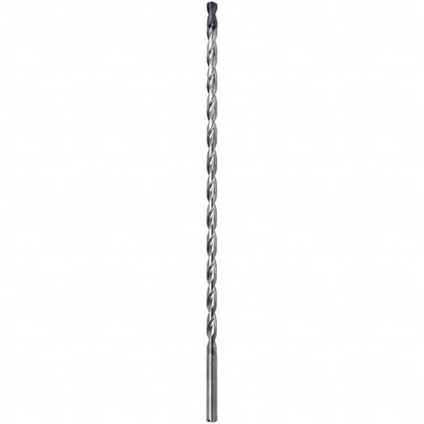 Guhring - 12.3mm 135° 2-Flute Solid Carbide Extra Length Drill Bit - Industrial Tool & Supply