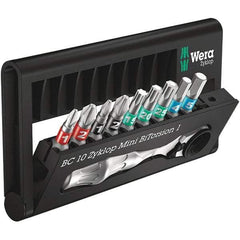Wera - Screwdriver Bit Sets Type: Insert Bit Set Drive Size: 1/4 (Inch) - Industrial Tool & Supply