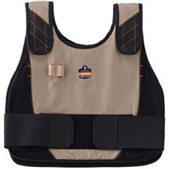 6215 S/M KHAKI COOLING VEST&PACK - Industrial Tool & Supply
