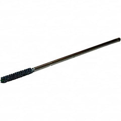 Weiler - 0.354" to 9mm Bore Diam, 120 Grit, Silicon Carbide Flexible Hone - Industrial Tool & Supply