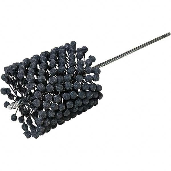 Weiler - 0.394" to 6" Bore Diam, 320 Grit, Silicon Carbide Flexible Hone - Industrial Tool & Supply