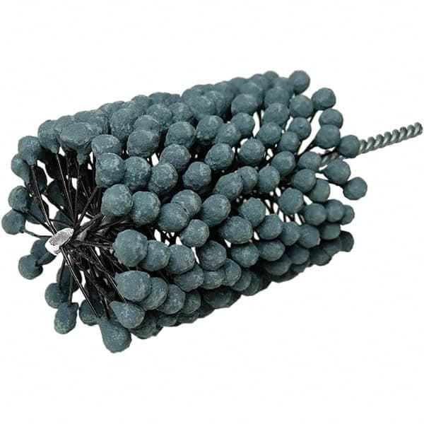 Weiler - 4" Bore Diam, 320 Grit, Silicon Carbide Flexible Hone - Industrial Tool & Supply