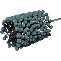 Weiler - 4" Bore Diam, 320 Grit, Silicon Carbide Flexible Hone - Industrial Tool & Supply