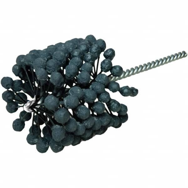 Weiler - 3-1/2" Bore Diam, 320 Grit, Silicon Carbide Flexible Hone - Industrial Tool & Supply